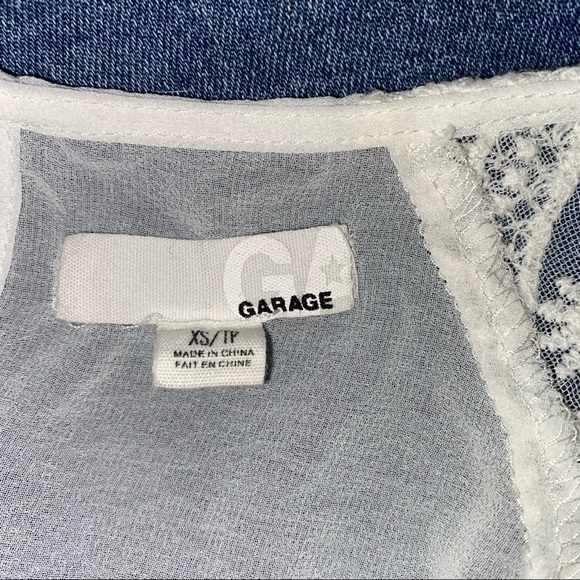 Garage flowy white blouse - Picture 5 of 5